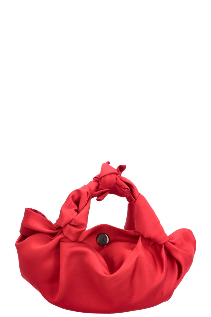 THE ROW Ascot Satin Red