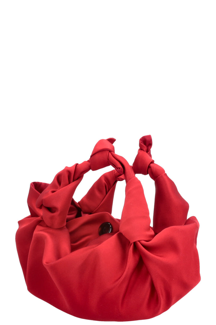 THE ROW Ascot Satin Red