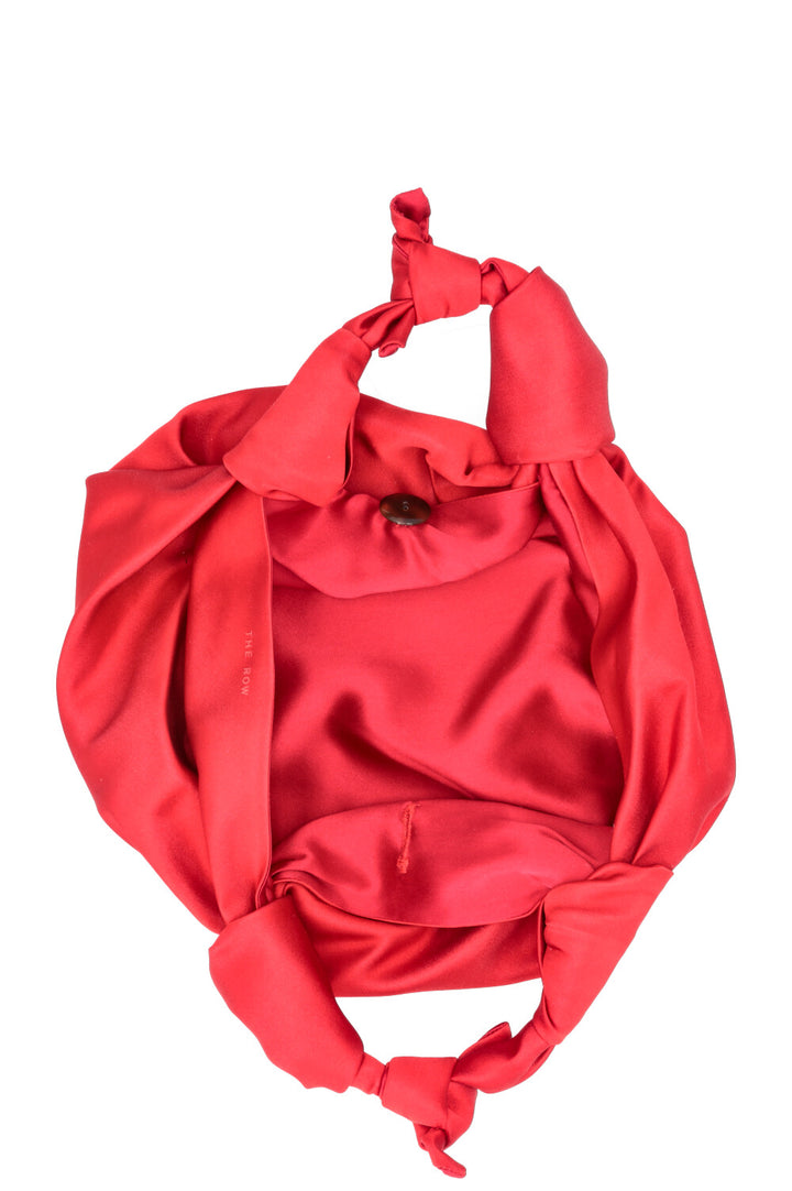 THE ROW Ascot Satin Red
