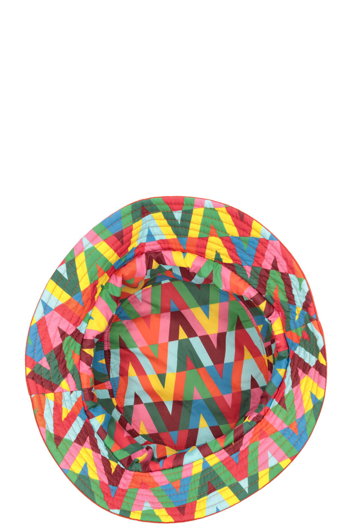 VALENTINO Reversible Bucket Hat Denim Multicolor