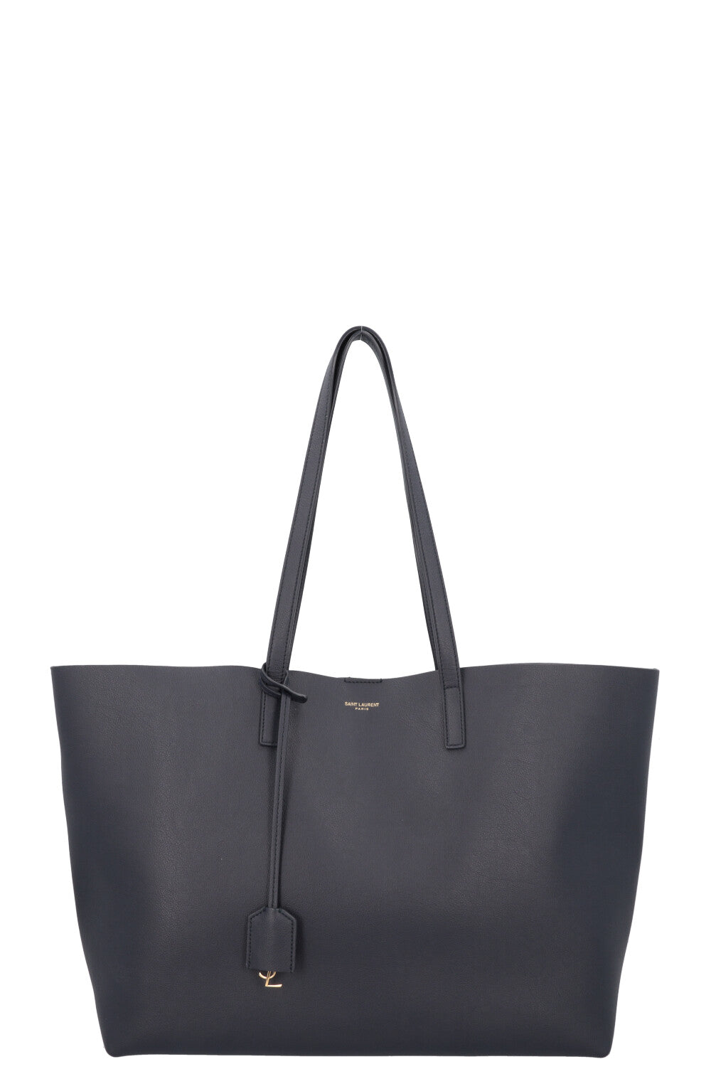 SAINT LAURENT EW Tote Bag Navy