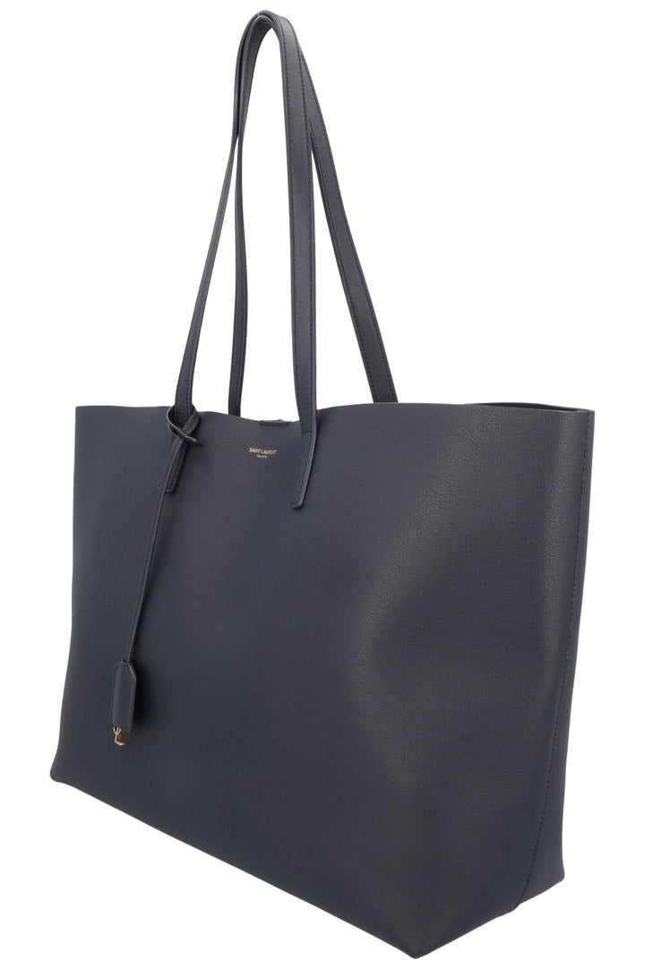 SAINT LAURENT EW Tote Bag Navy