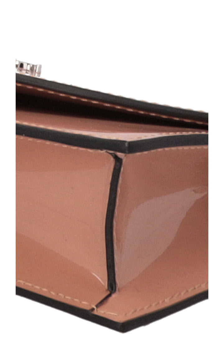 CHRISTIAN LOUBOUTIN Loubi54 Clutch Patent Nude