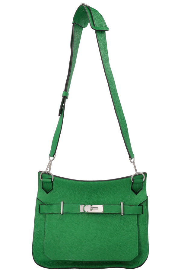 Sac bandoulière HERMÈS Jypsière 31 Vert Clémence