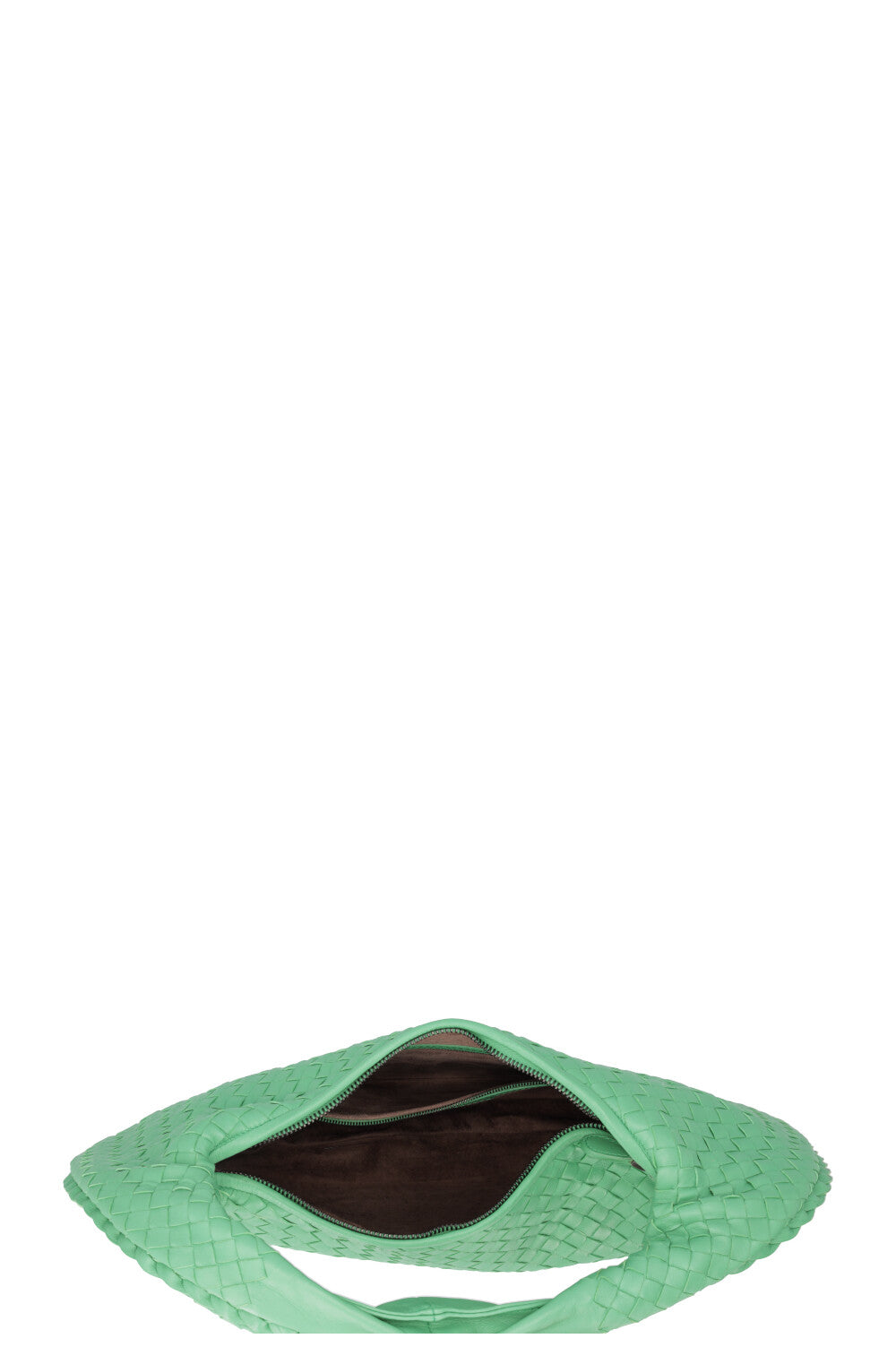 BOTTEGA VENETA Small Intrecciato Hobo Mint