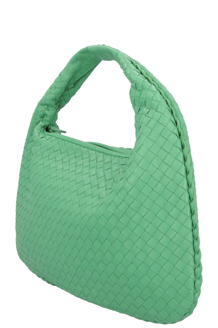 BOTTEGA VENETA Small Intrecciato Hobo Mint