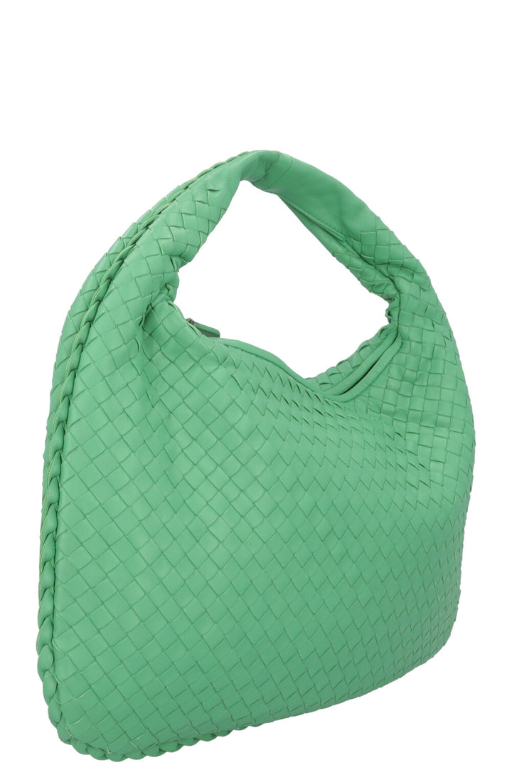 BOTTEGA VENETA Small Intrecciato Hobo Mint