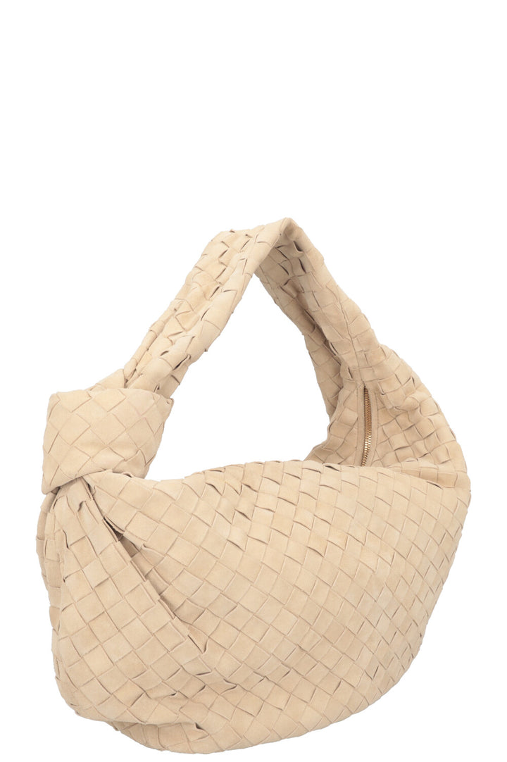 BOTTEGA VENETA Small Jodie Suede Beige