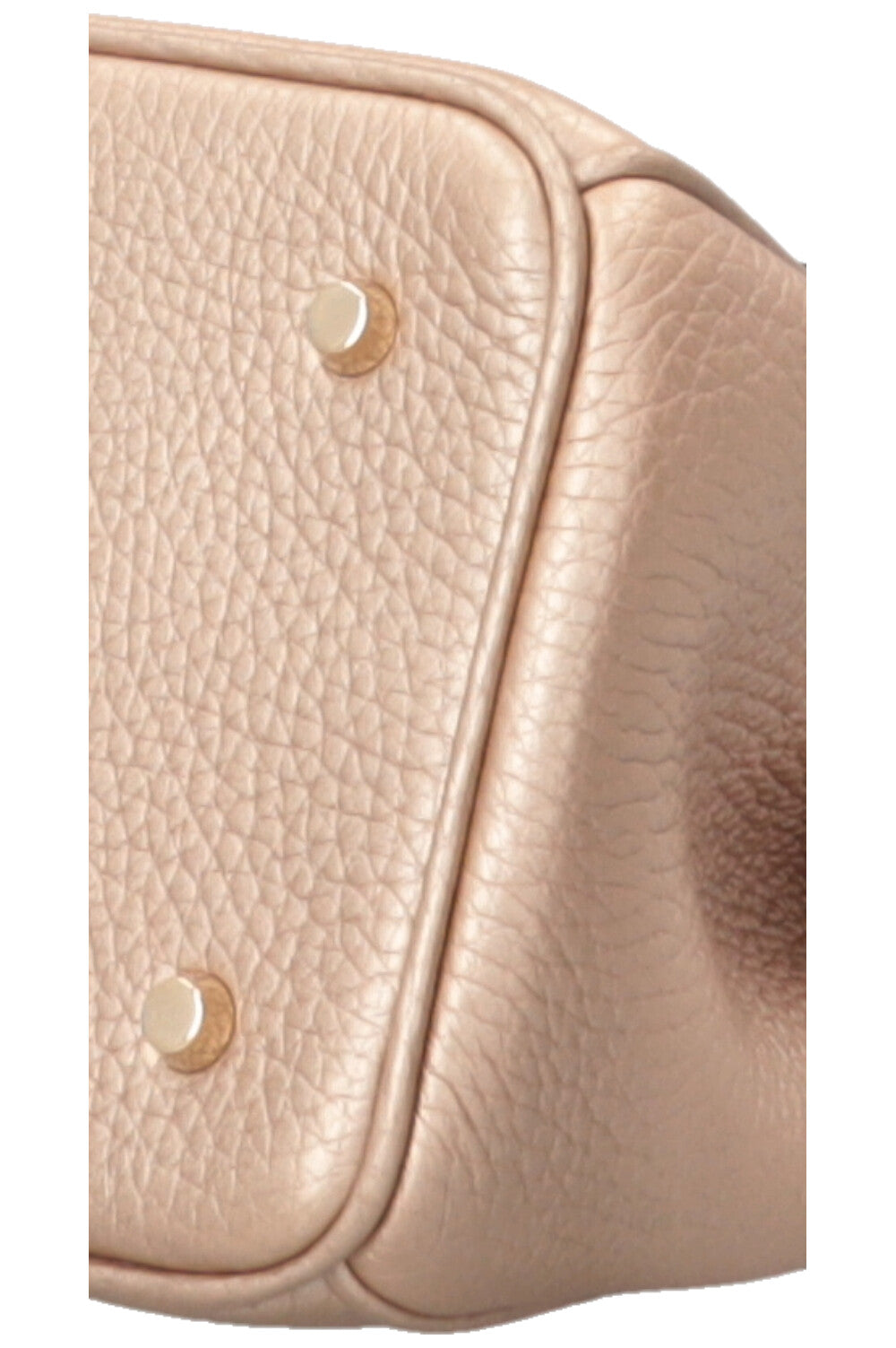 CHRISTIAN DIOR Mini Be Dior Leather Gold Pink