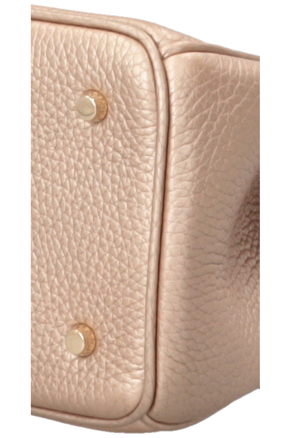CHRISTIAN DIOR Mini Be Dior Leather Gold Pink