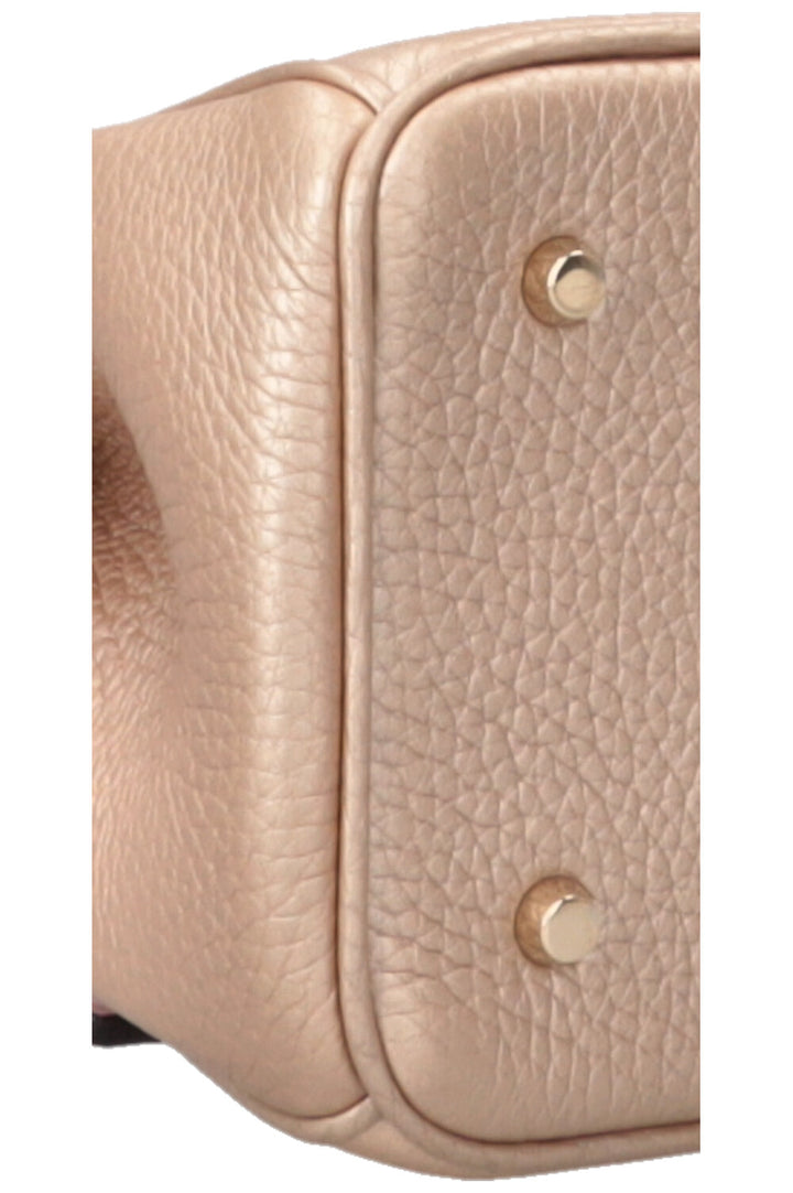 CHRISTIAN DIOR Mini Be Dior Leather Gold Pink