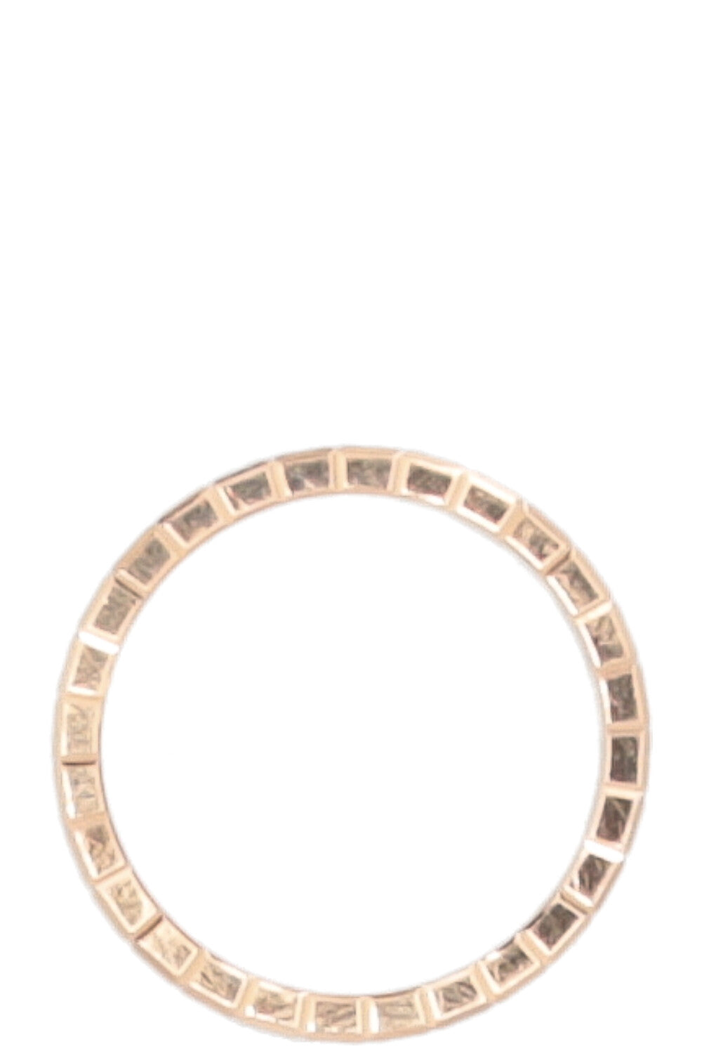 Bague simple CHOPARD Ice Cube en or rose 18 carats