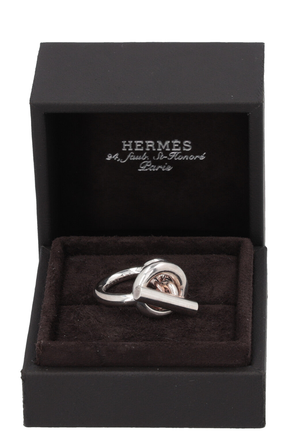 HERMÈS Croisette Ring Large Silver