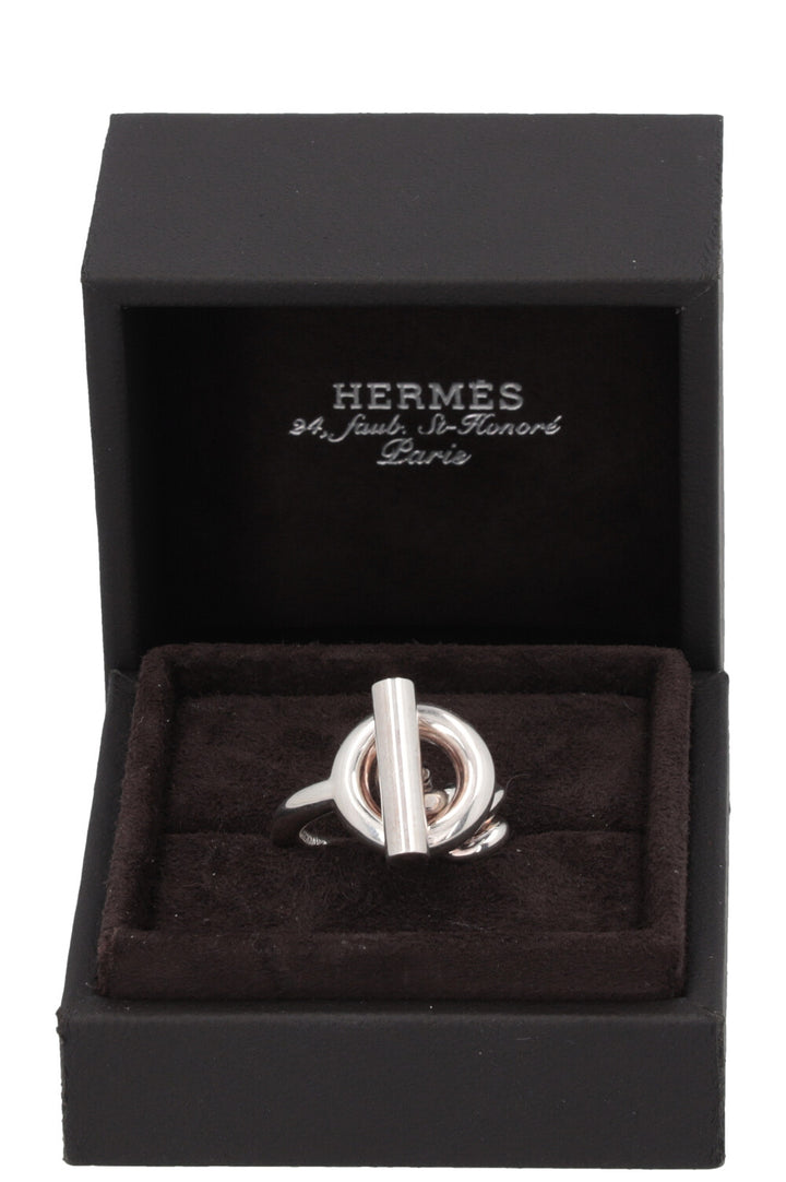 HERMÈS Croisette Ring Large Silver