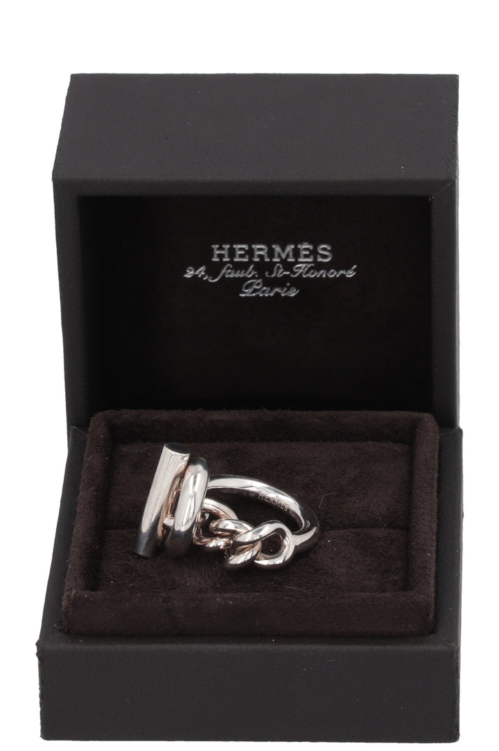 HERMÈS Croisette Ring Large Silver