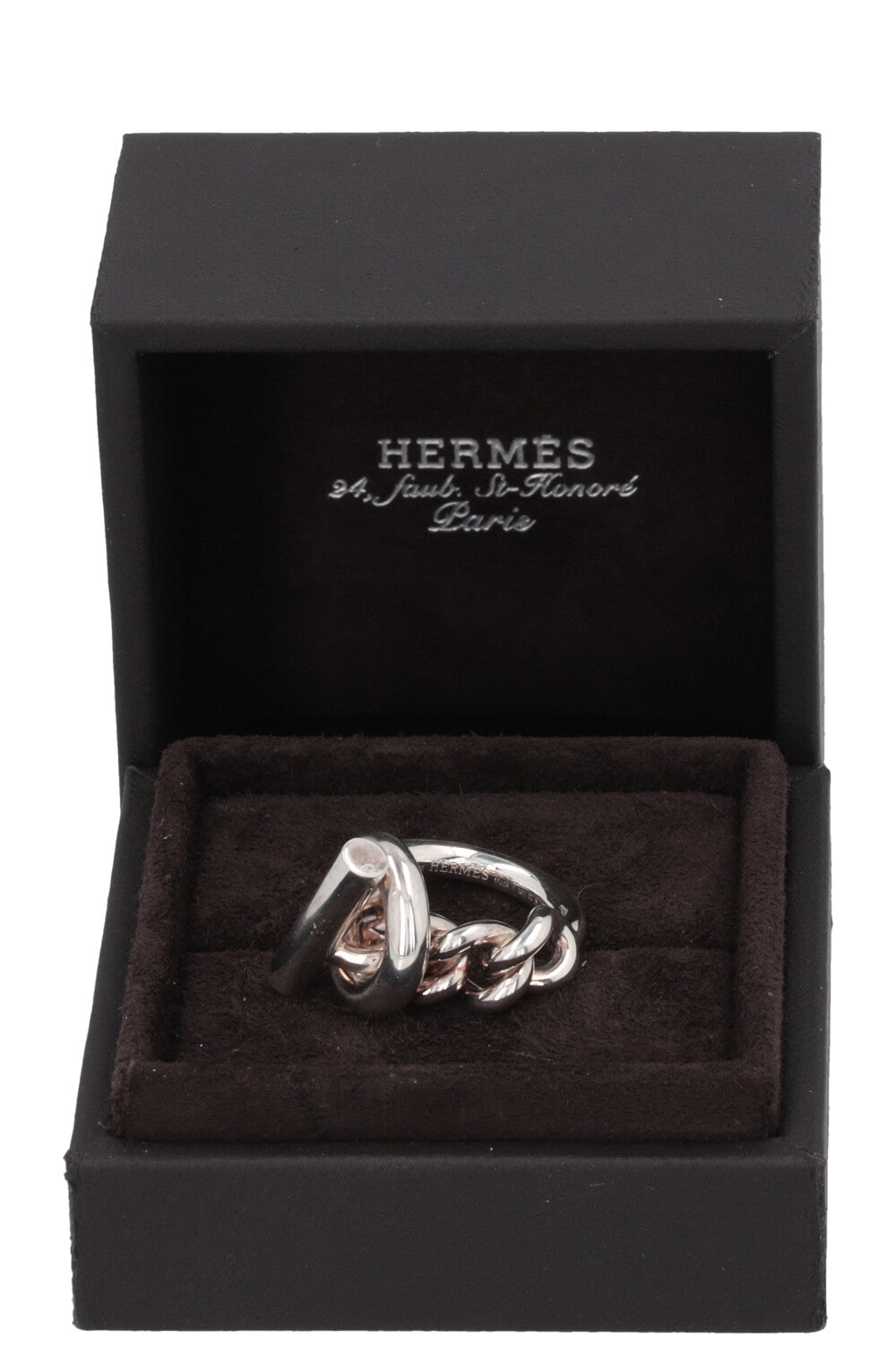 HERMÈS Croisette Ring Large Silver
