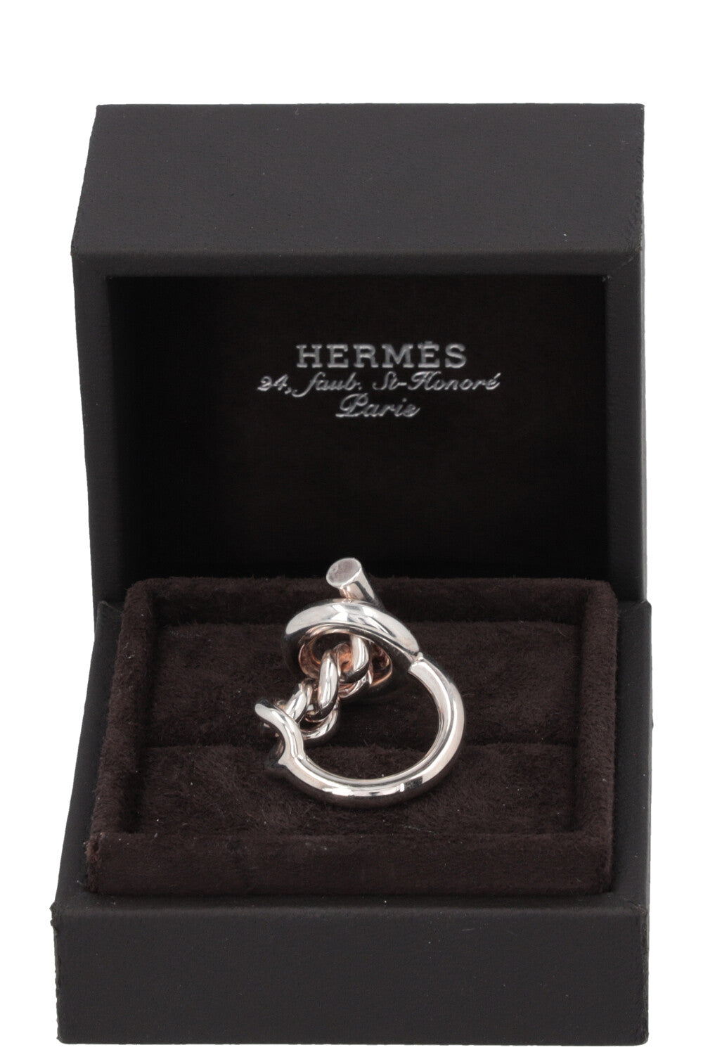 HERMÈS Croisette Ring Large Silver