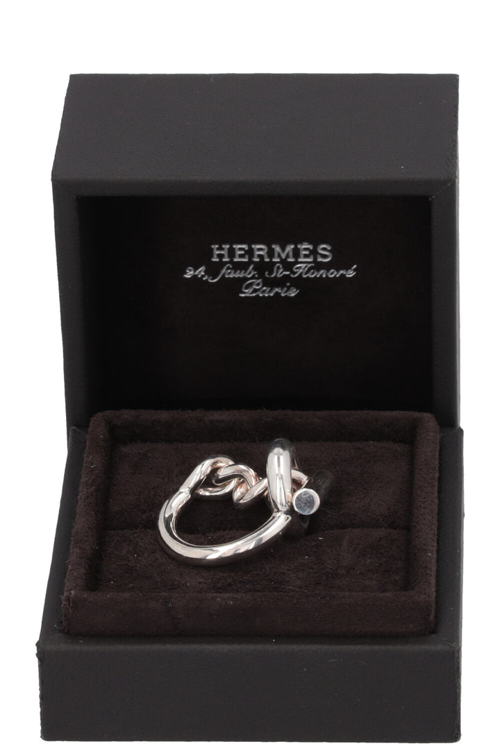HERMÈS Croisette Ring Large Silver
