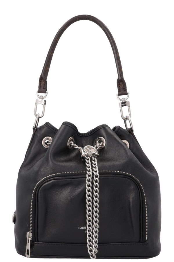 LOUIS VUITTON No Way Vibe Bag Leather Black