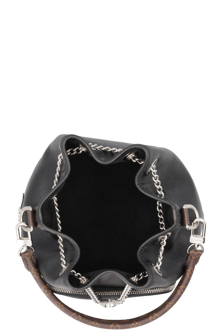 LOUIS VUITTON No Way Vibe Bag Leather Black