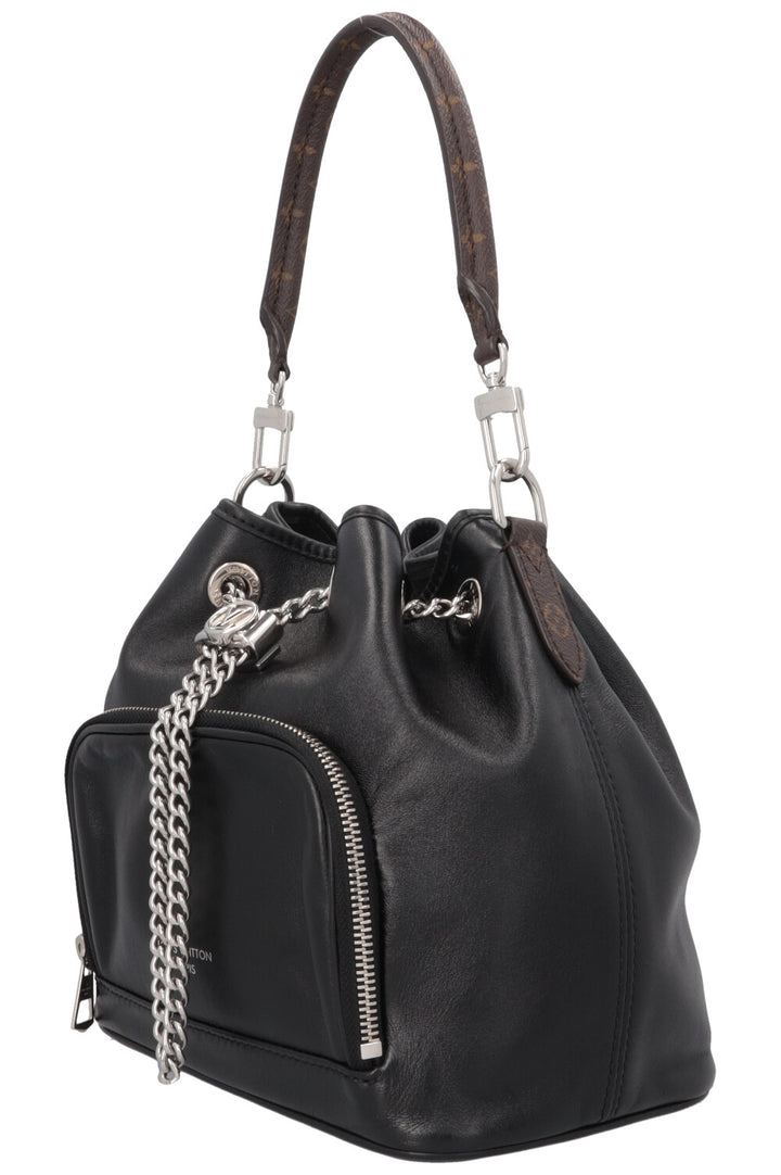 LOUIS VUITTON No Way Vibe Bag Leather Black