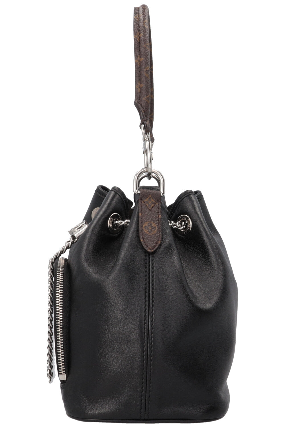 LOUIS VUITTON No Way Vibe Bag Leather Black