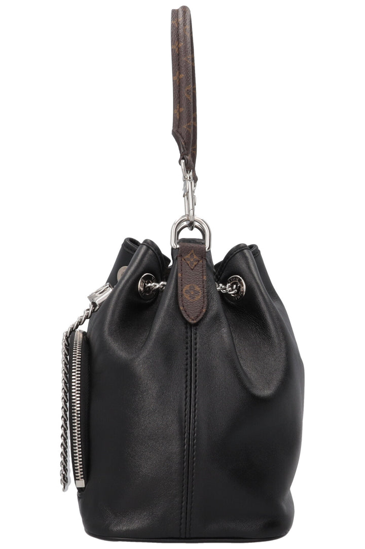 LOUIS VUITTON No Way Vibe Bag Leather Black