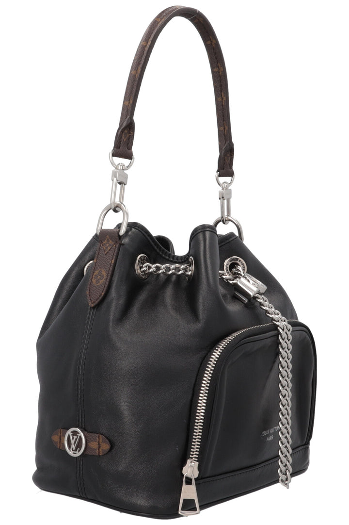 LOUIS VUITTON No Way Vibe Bag Leather Black