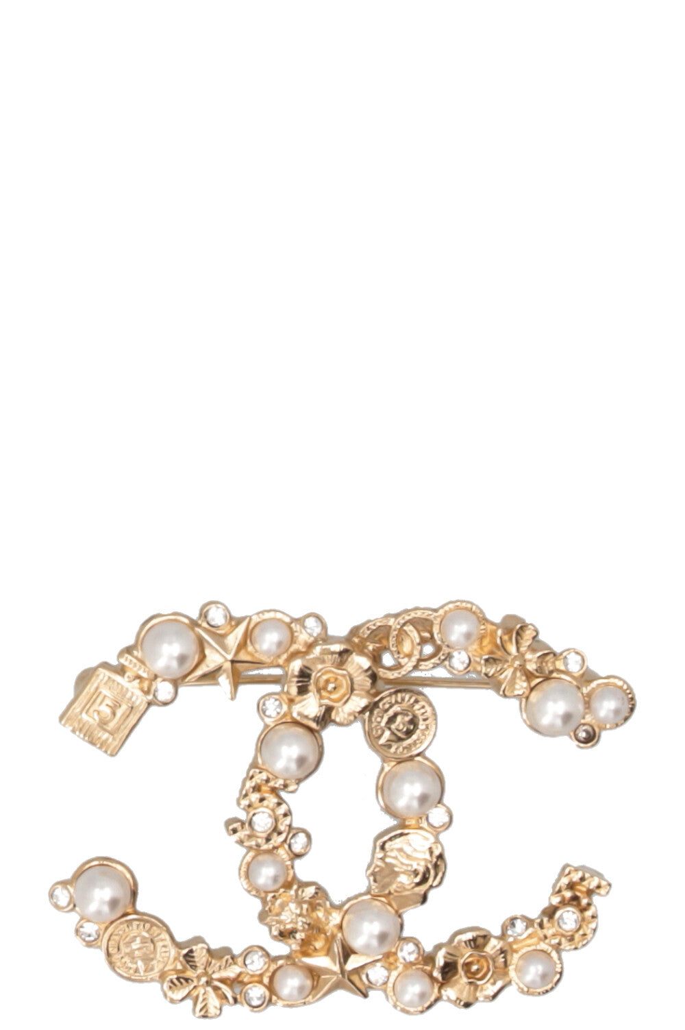 Broche CHANEL CC Lucky Charms