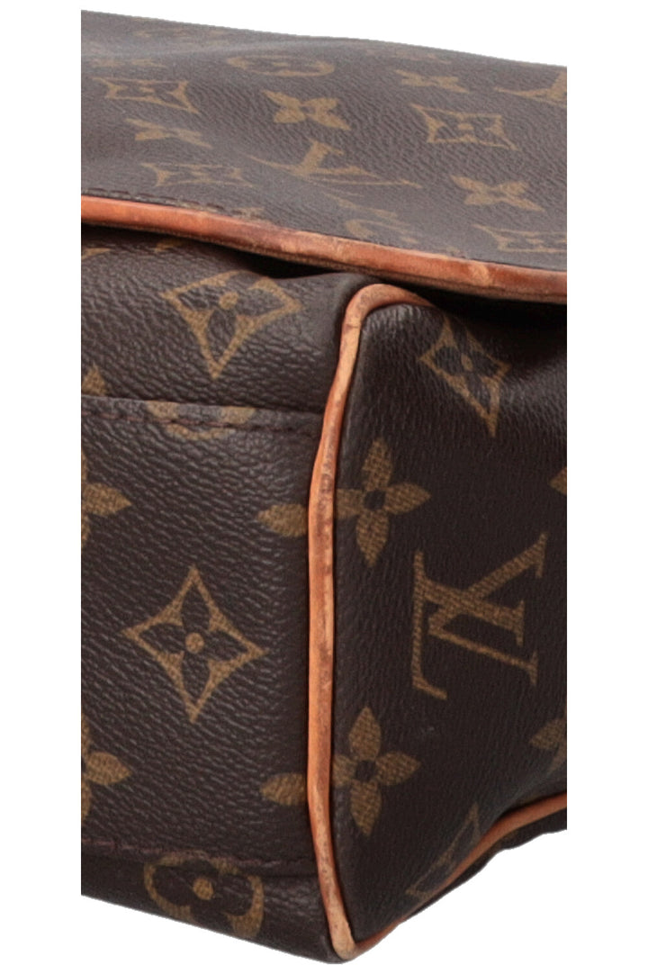 LOUIS VUITTON Sac Messager Abbesses MNG Toile
