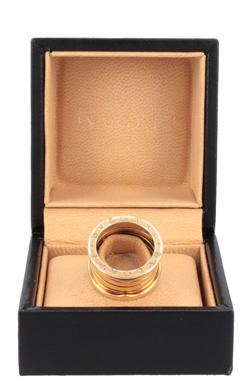 BVLGARI B.Zero 4 Band Ring Yellow Gold