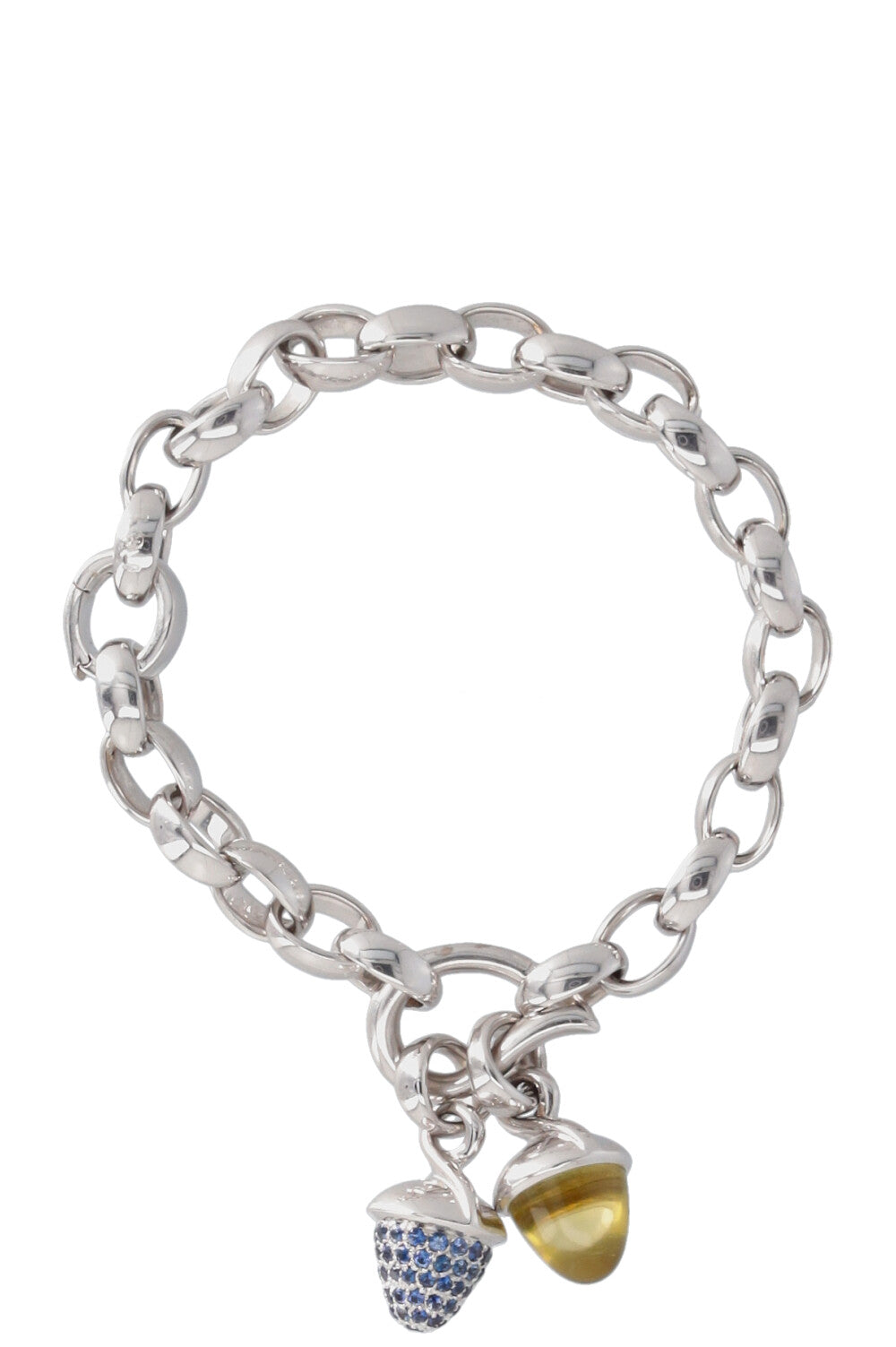 TAMARA COMOLLI Mikado Bouquet Bracelet White Gold and Extra Pendant