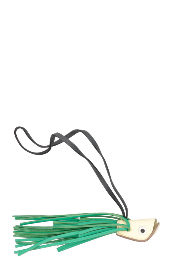 Breloque pour sac HERMÈS Poisson Verte