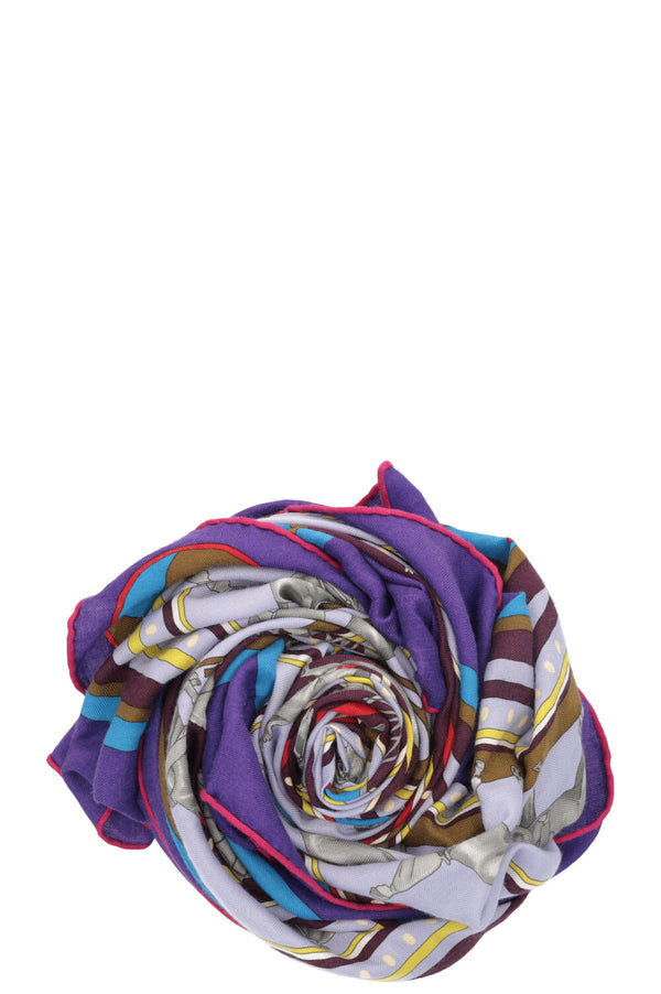 HERMÈS Scarf 140 Cashmere Sequences