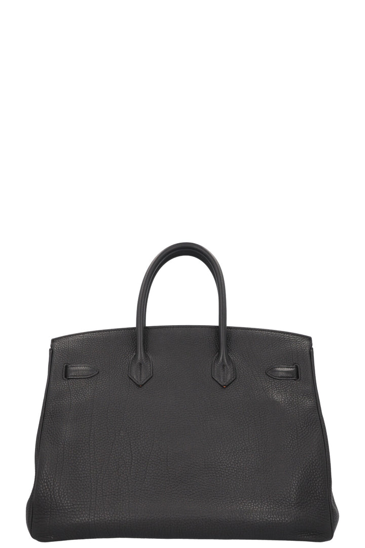 HERMÈS Birkin 35 Retourné Noir