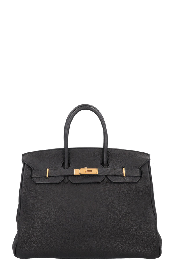HERMÈS Birkin 35 Retourne Togo Noir