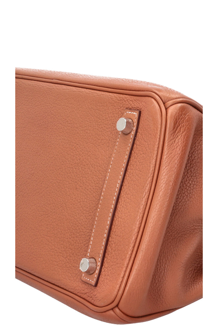 HERMÈS Birkin 30 Retourne Barenia Faubourg Fauve