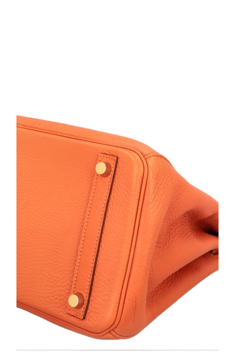 HERMÈS Birkin 30 Retourne Togo Orange