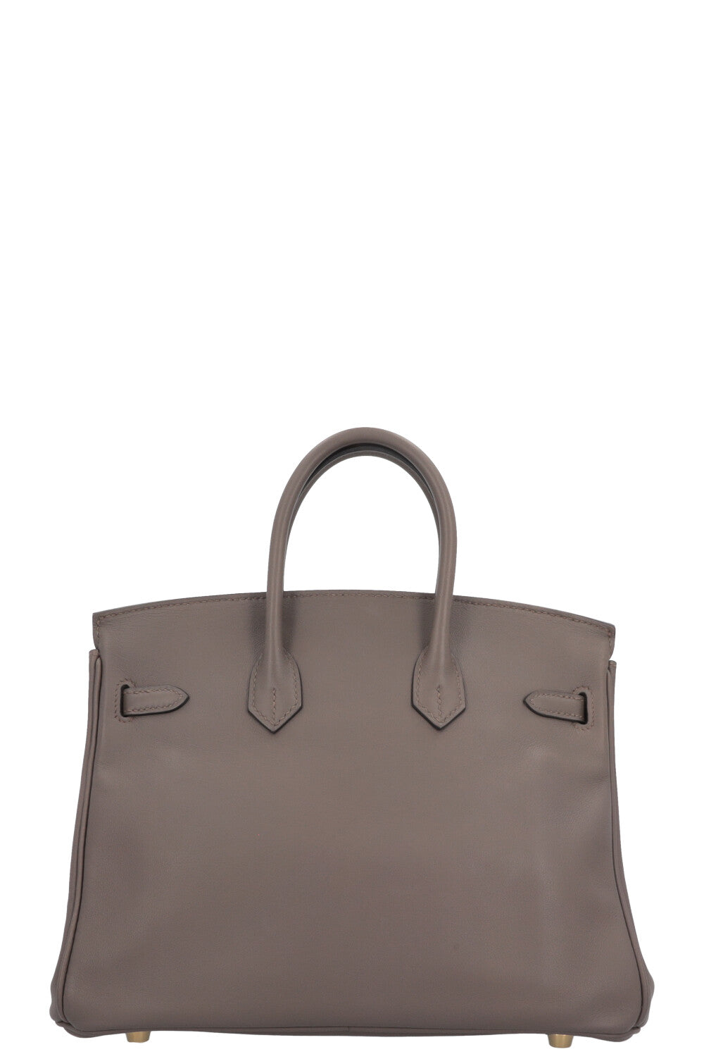 HERMÈS Birkin 25 Return Swift Étain Or