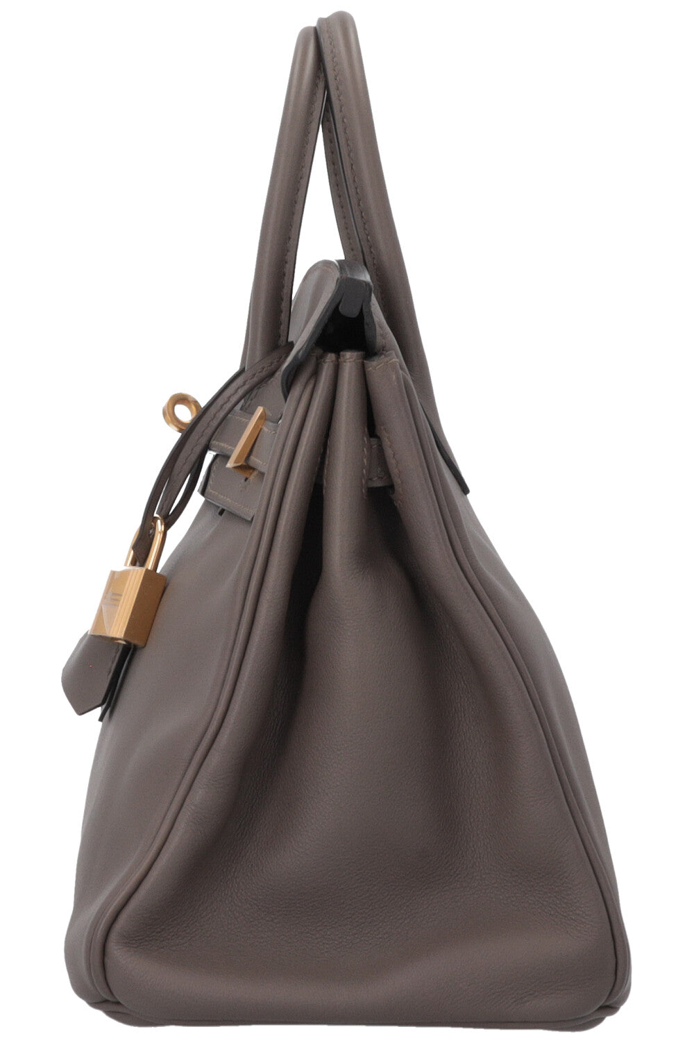 HERMÈS Birkin 25 Return Swift Étain Or