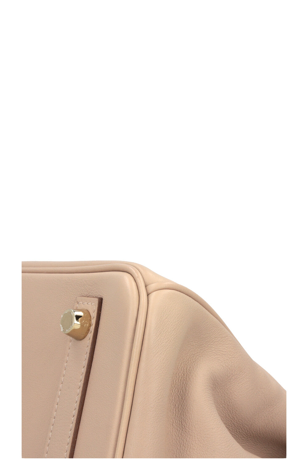 HERMÈS Birkin 25 Retourne Swift Argile Gold