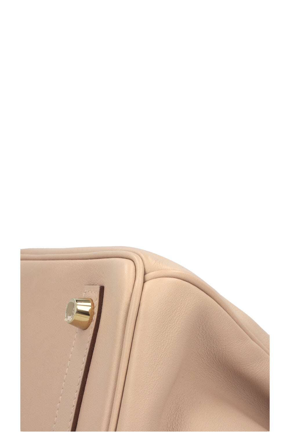 HERMÈS Birkin 25 Retourne Swift Argile Gold