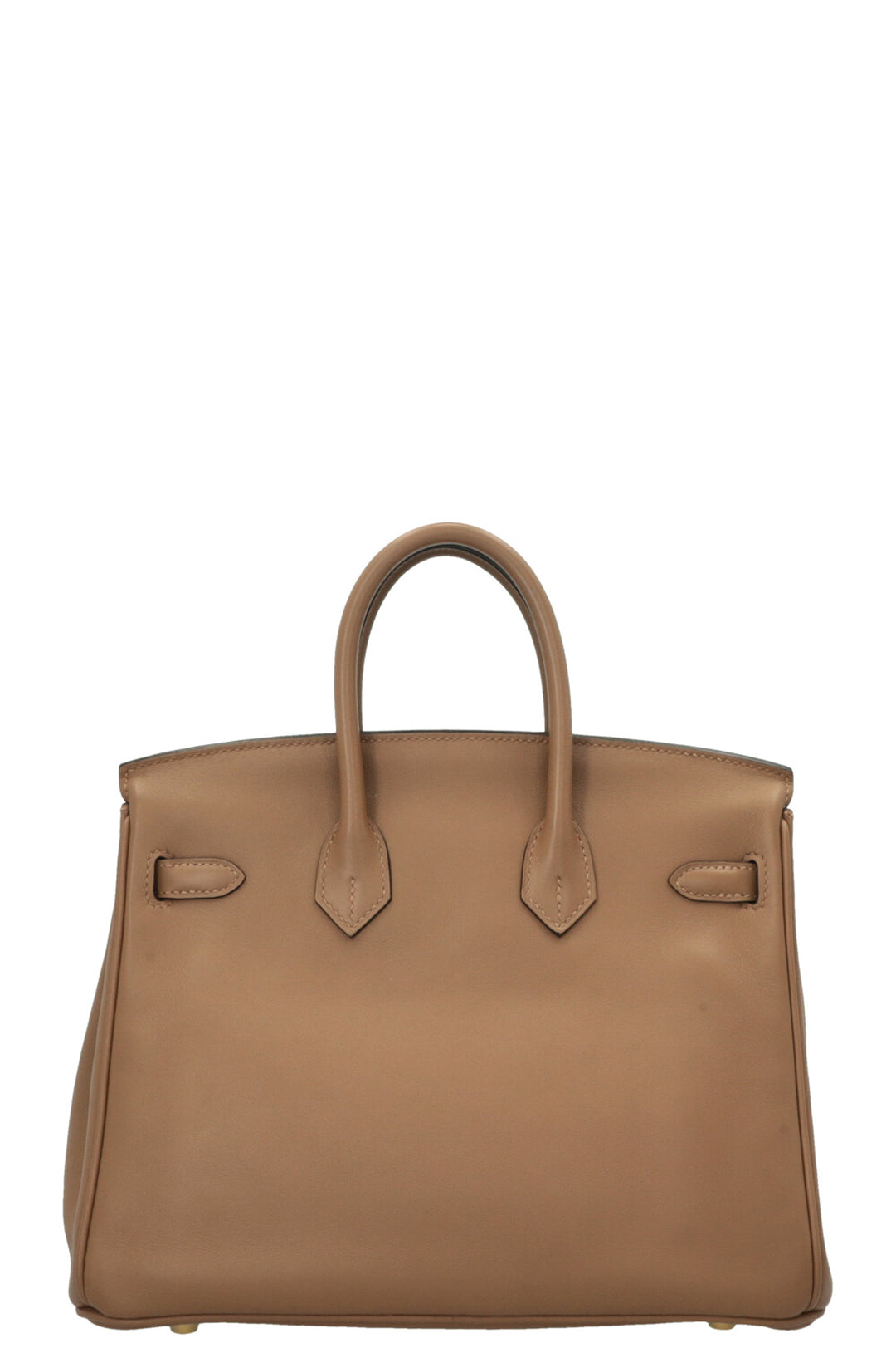 HERMÈS Birkin 25 Retourne Swift Beige De Weimar