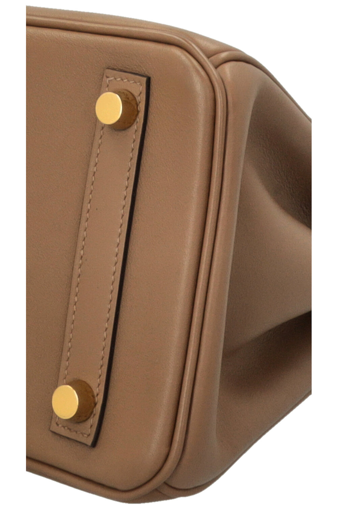 HERMÈS Birkin 25 Retourne Swift Beige De Weimar