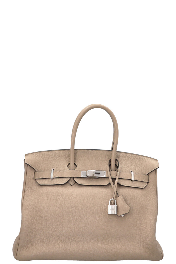 HERMÈS Birkin 35 Retourne Togo Gris