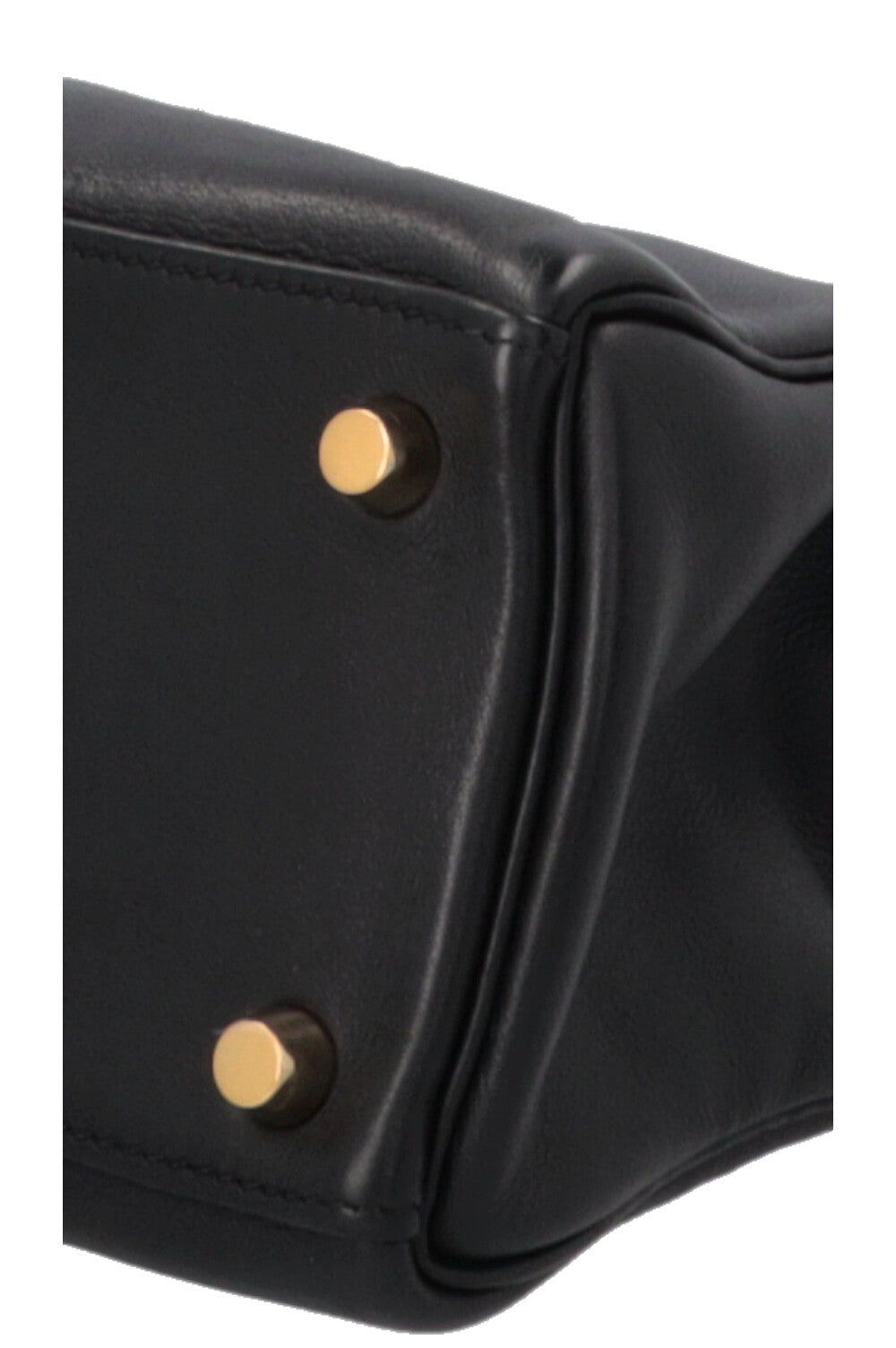 HERMÈS Kelly 25 Retourne Swift Noir