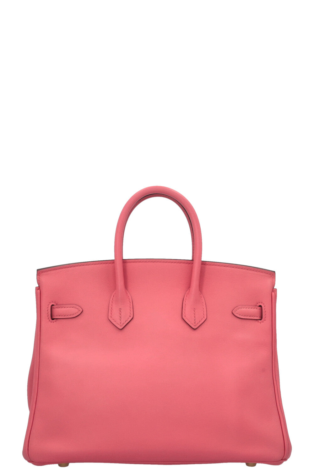 HERMÈS Birkin 25 Retourne Swift Rose Lipstick