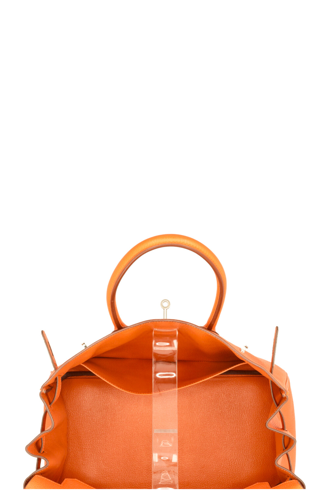 HERMÈS Birkin 35 Retourne Togo Orange
