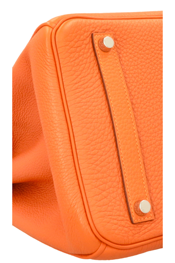 HERMÈS Birkin 35 Retourne Togo Orange