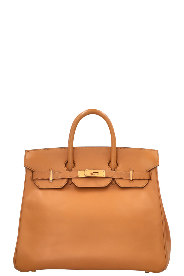 HERMÈS Birkin 32 Retour HAC Barénia Naturel